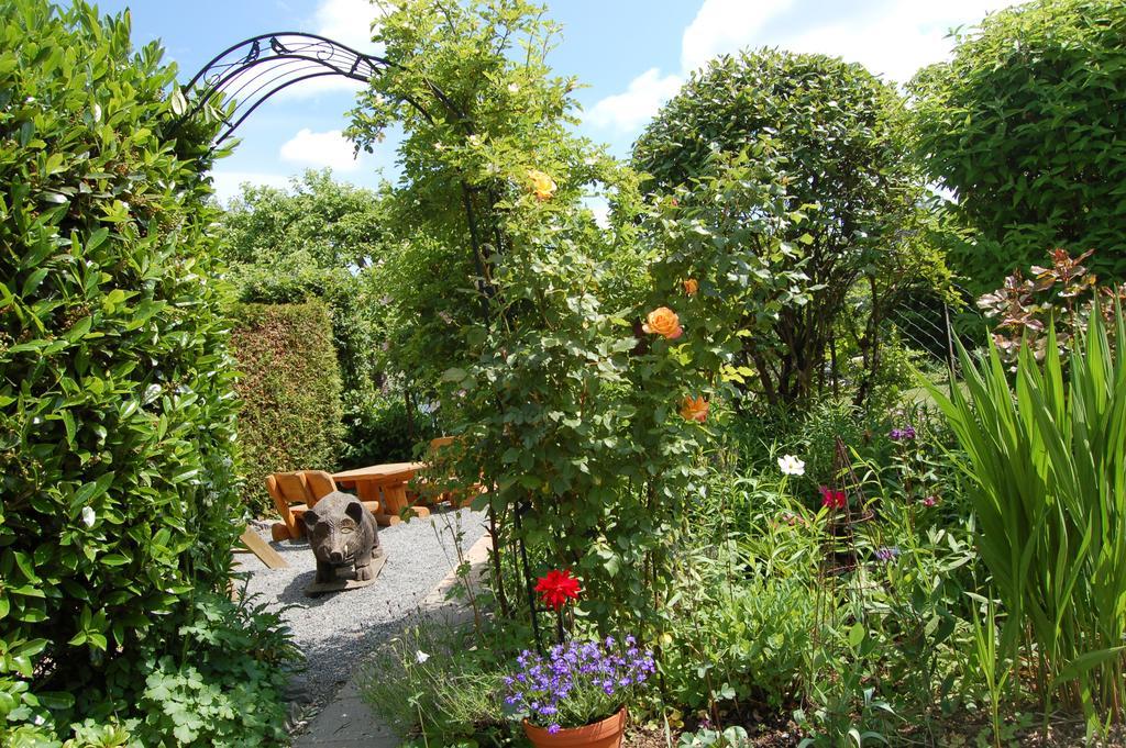 Hotel-Ferienwohnungen Cafe Maarblick Schalkenmehren Exterior foto